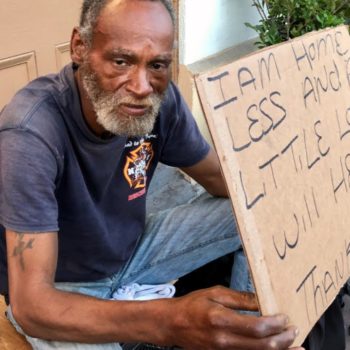 Homeless Man on the Streets After Losing His Wife. Now He Cant Find a Job.