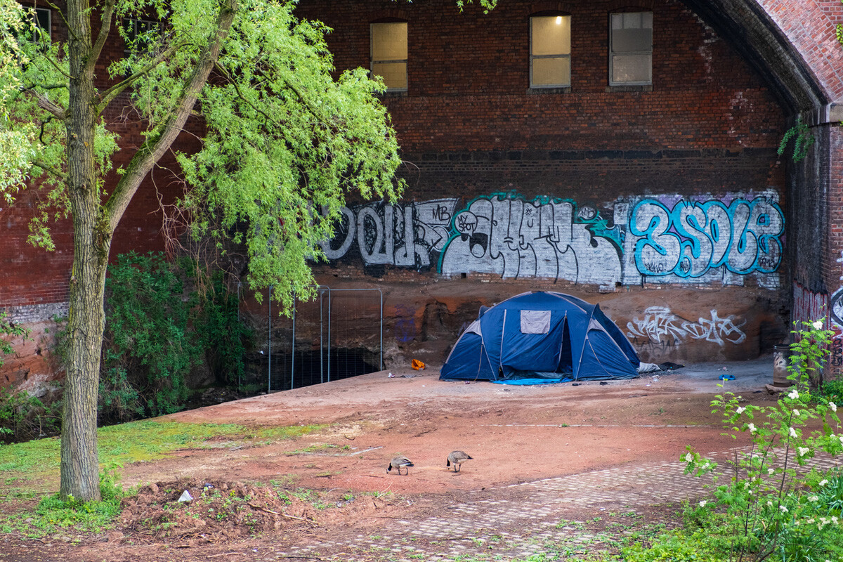 homeless in UK