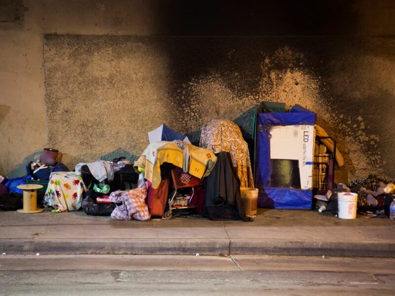 Homeless Encampment in LA